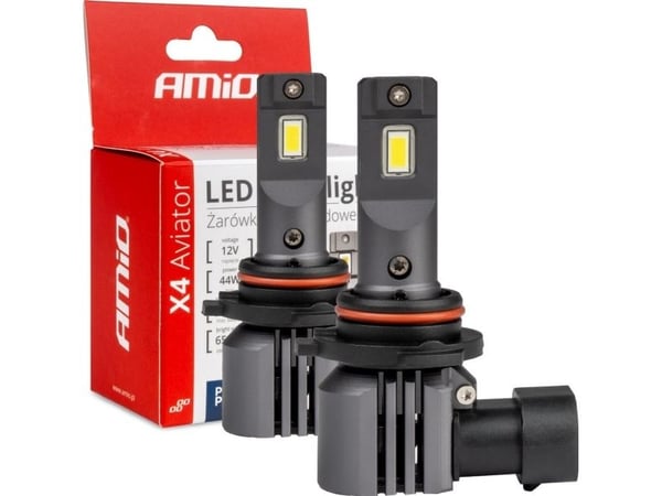 LED-arbetslampa X4-series AVIATOR HB4 9006 6500K max 44W AMIO-03767