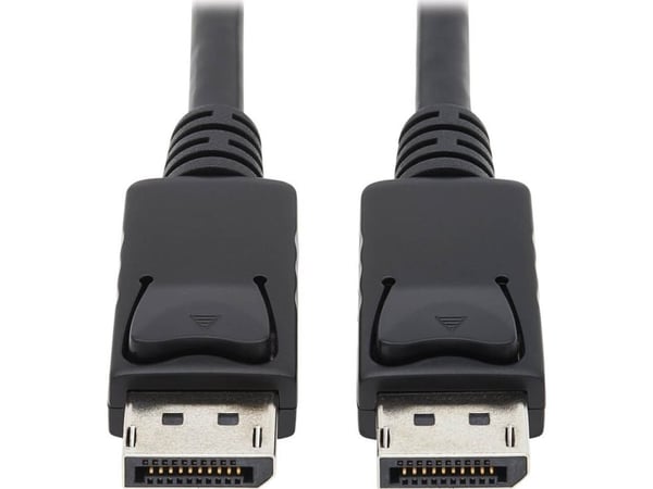 Eaton Tripp Lite Series DisplayPort Cable with Latching Connectors, 4K 60 Hz (M/M), Black, 10 ft. (3.05 m) - DisplayPort-kabel - DisplayPort (hann)...