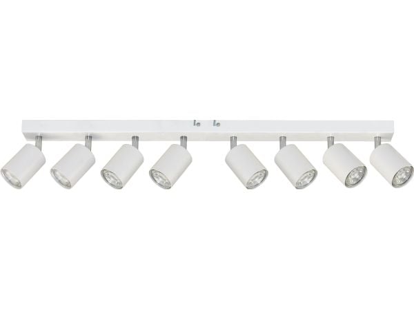 Orno DOA vegg-/taklampe, maks. 8x50W, GU10, IP20, hvit