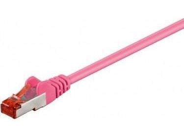 Goobay 93339, 0,25 m, Cat6, RJ-45, RJ-45, Magenta