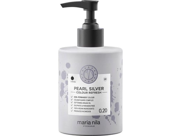 Maria Nila Gentle Nourishing Mask Without Permanent Color Pigments 020 Pearl Silver
