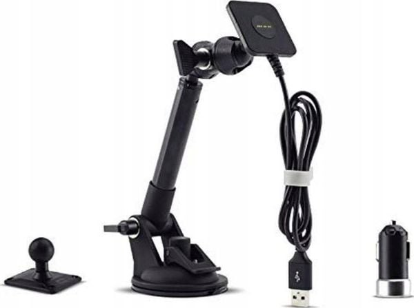 Crosscall X-CAR PRO - Trådlös laddningshållare för bil + bilströmsadapter - 2.4 A - QC