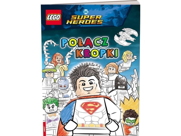 LEGO DC Comics Super Heroes Yhdistä pisteet -kirja SPCS-6450