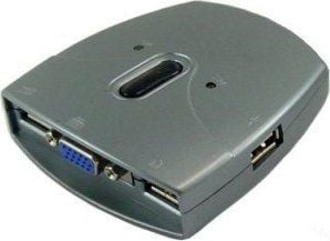 Sedna SE-KVM-USB-22, 1920 x 1440 pikseliä, Harmaa