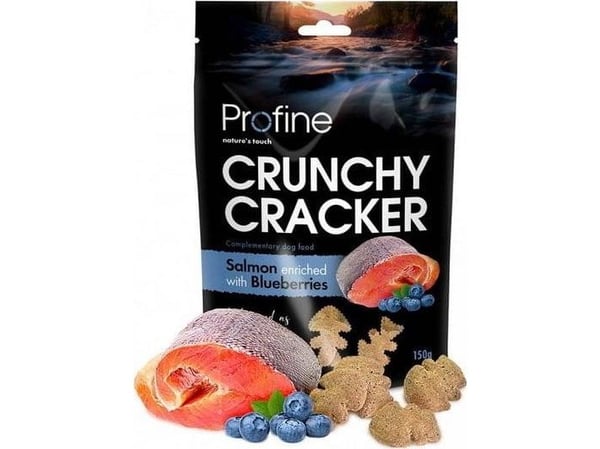 Profine Crunchy Cracker - Salmon & Blueberries