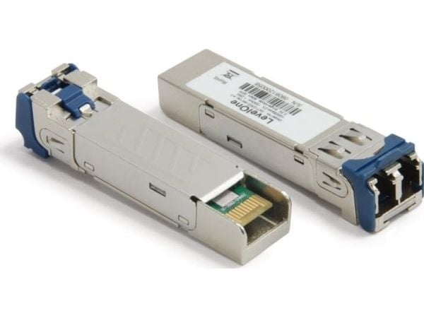 LevelOne SFP-modul LevelOne GVT-0302 nettverksrelémodul Fiberoptikk 1250 Mbit/s SFP 1550 nm