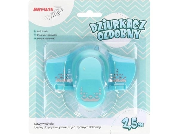 BREWIS julepynt Dekorativ kantpunch - Volanger 2,5 cm