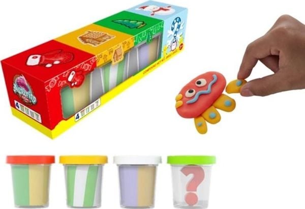 Plastmasse Swede med overraskelse, 4 farger