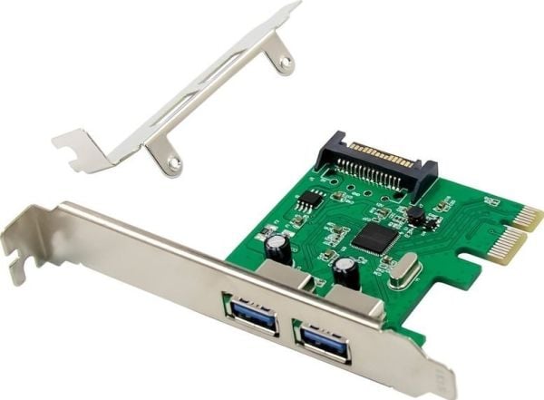 Conceptronic EMRICK06G, PlayStation Network, USB 3.2 Gen 1 (3.1 Gen 1), PCI 2.0, SATA 15-pin, Grønn, PC