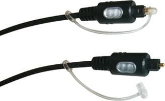 Schwaiger - Digital audiokabel (optisk) - SPDIF - TOSLINK hann til TOSLINK hann - 1.5 m - fiberoptisk - svart