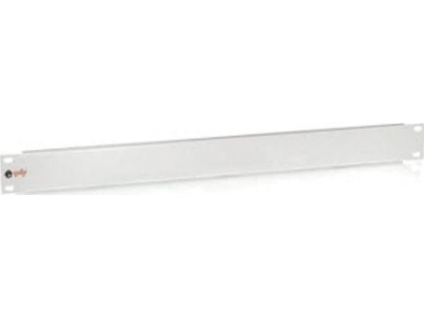 Equip 327504, Blankt panel, Grå, 1U, CE, 48,3 cm (19"), 482,6 mm