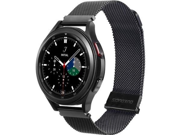 Dux Ducis magnetisk rem 20 mm til Samsung Galaxy Watch / Huawei Watch / Honor Watch (Milanese-versjon), svart