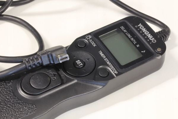 YongNuo MC-36BN1 kablet utløsertimer til Nikon D1 D2 D3