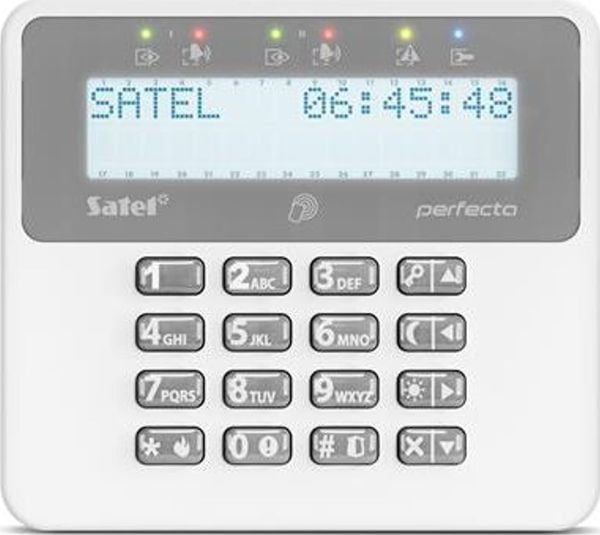SATEL LANGATON LCD-NÄPPÄIMISTÖ PRF-LCD-A2