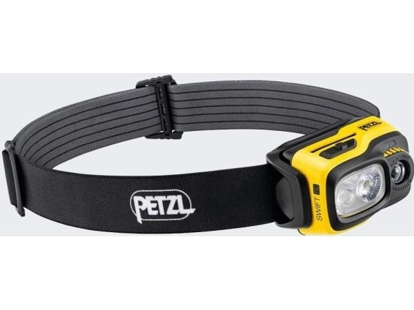 Petzl Swift RL hodelykt, sort/gul