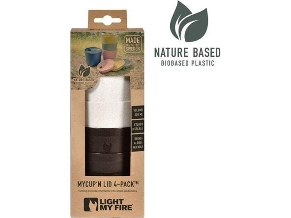 MyCup´n Lid Short 4-Pack kakao