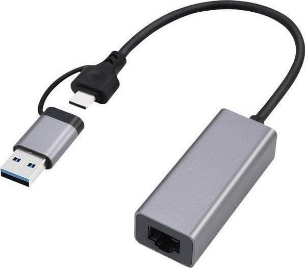 Cablexpert - Nettverksadapter - USB 3.1 Gen 1 - 10/100/1000/2500Base-T x 1 - romgrå