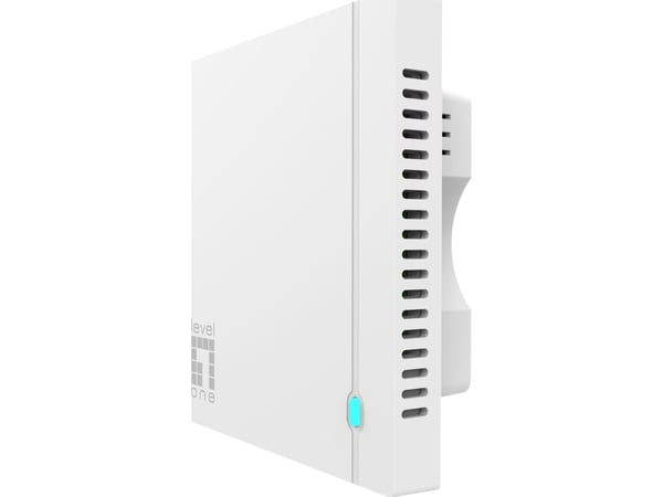 LevelOne WAP-8231, 2,4 GHz, 5 GHz, 1800 Mbit/s, WPA2-AES, WPA3, 10,100,1000 Mbit/s