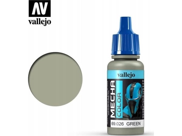 Vallejo 69.026, Grønn, Acryl maling, Væske, 17 ml, 1 stykker