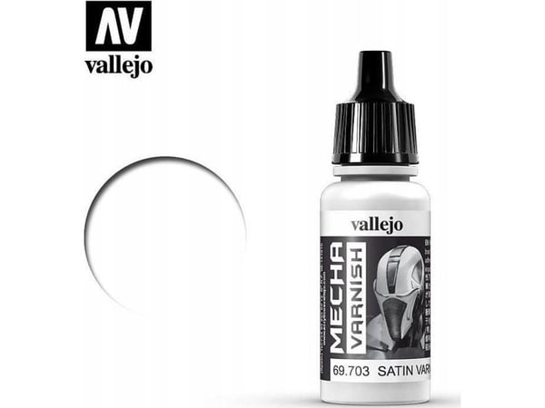 Vallejo 69.703, Hvit, Satin, 17 ml, 1 stykker