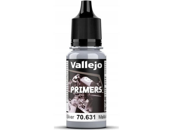 Vallejo 70.631 - Primers - Chainmail Silver (18 ml)