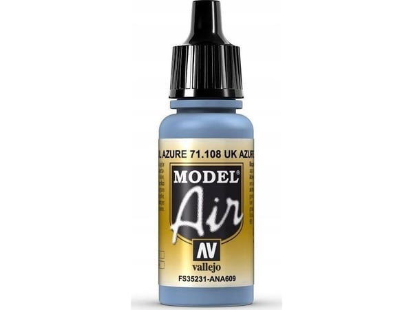 Vallejo 71.108, Blå, Acryl maling, Væske, 17 ml, 1 stykker |