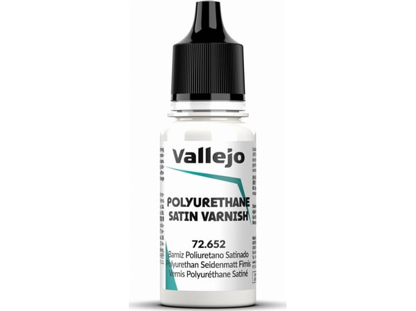 Vallejo 72.652, Hvit, Satin, 18 ml, Plastflaske, 1 stykker