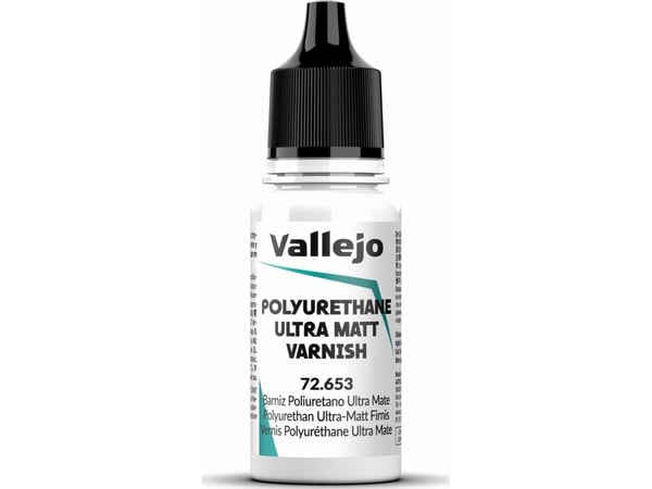 Vallejo 72.653, Hvit, Matte, 18 ml, Plastflaske, 1 stykker
