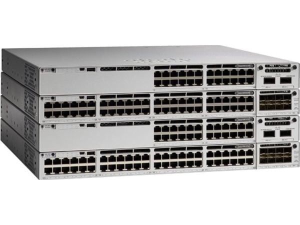 Cisco Catalyst 9300X, Hallittu, L3, Täysin kaksipuolinen, Telineasennus