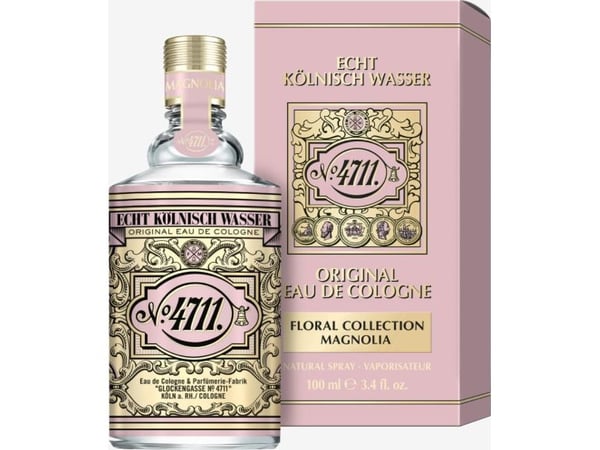 4711 MAGNOLIA NATURAL EAU DE COLOGNE 100ML SUIHKE 100ML SPRAY
