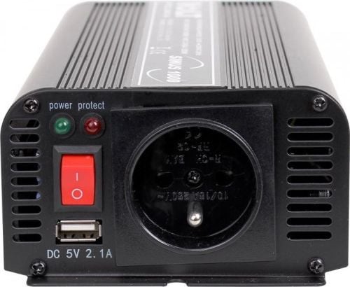 Volt Polska sinus-omformer 500/1000W 24V / 230V