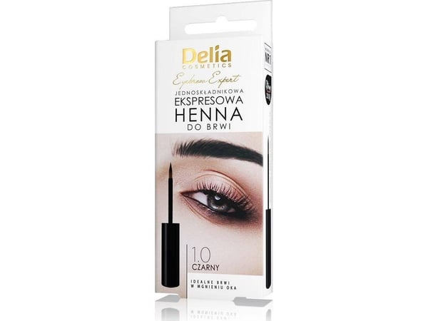 Delia Eyebrow Expert en-komponent ekspress øyenbryn henna 1.0 Sort 6ml Delia Eyebrow Expert en-komponent ekspress øyenbryn henna 1.0 Sort 6ml