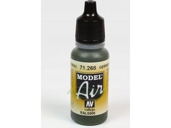 Vallejo 71.268, 17 ml, Sort, Grå, Matte, Flaske