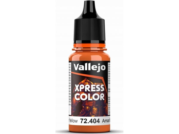 Vallejo 72.404, Gult, Acryl maling, Væske, 18 ml, 1 stykker