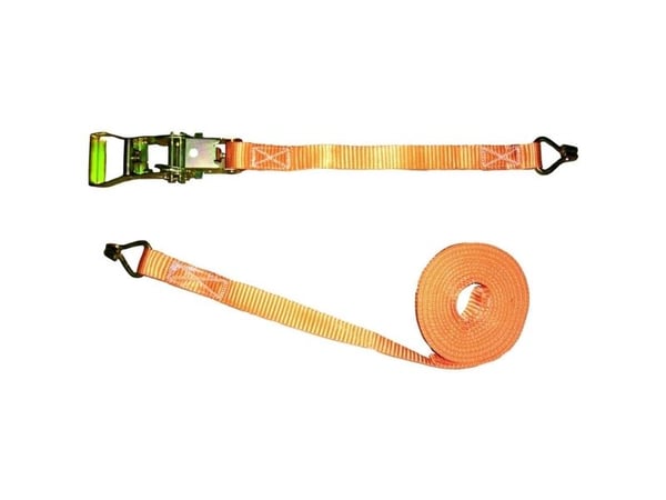 Target lastsikring 90617 todelt strammebånd, trekkraft LC til sikring (individuelt/direkte)=400 daN, (L x B) 4 m x 25 mm, skralle EN 12195