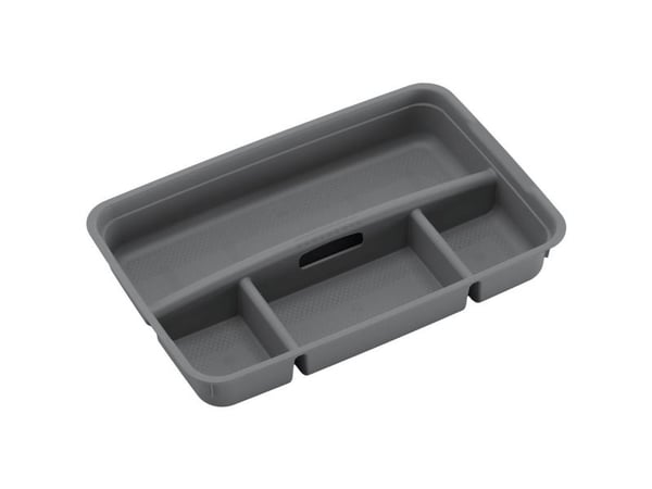 KIS 241458 stablebare brukskasser (B x H x T) 545 x 85 x 360 mm grå, 1 stk