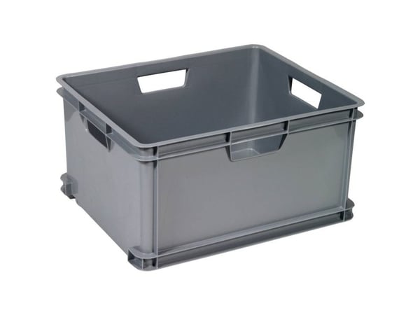 Curver 174229 oppbevaringsboks Unibox Classic XL, kan stables, 525 x 280 x 430 mm, sølv, 1 stk