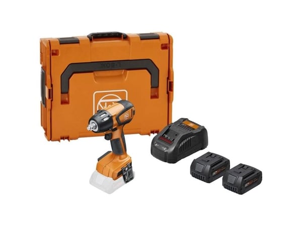 Fein ASCD 18-300 W2 AS 71151066000 batteridrevet slagtrekker 18 V 5,0 Ah Li-Ion inkl. 2 batterier inkl. lader inkl. koffert