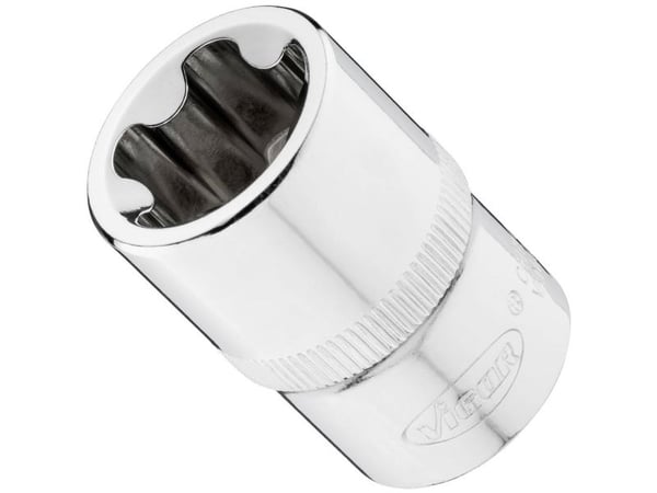 Vigor V7920-EPR22 topnøkkelinnsats 1 stk 1/2 (12,5 mm) Vigor V7920-EPR22 topnøkkelinnsats 1 stk 1/2 (12,5 mm)