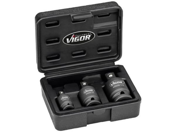 Vigor V5505N drivdrev (skrutrekker) 1/2 (12,5 mm), 1/4 (6,3 mm), 3/8 (10 mm) 1 sett