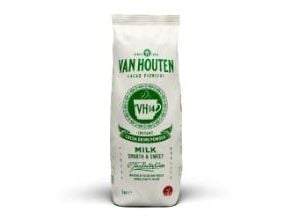 Van Houten VH14 kakao 1 kg vit till automater, 10 st x 1 kg/krt