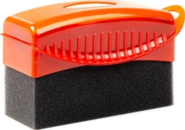 AMiO applikator for bildekk i plastkabinett, myk svamp (amio-03146)
