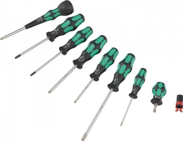 Wera BALLGRIP SKRUTREKKERS SET 2, 9 STK. (1 SETT)