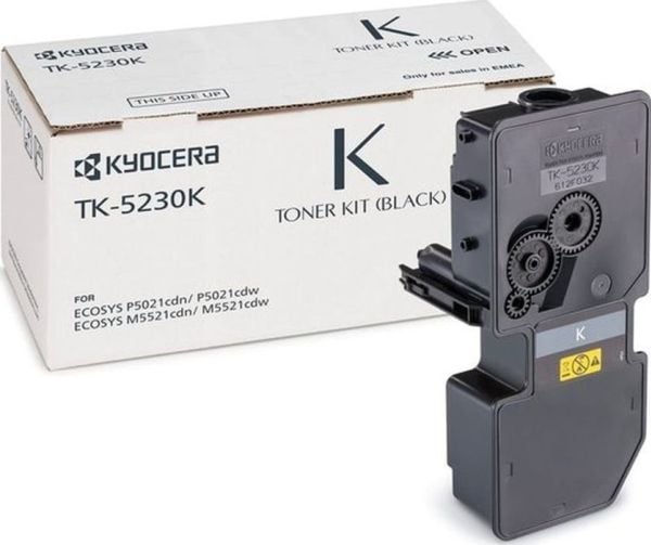 KYOCERA TK-5230, 2600 sivua, Musta, 1 kpl