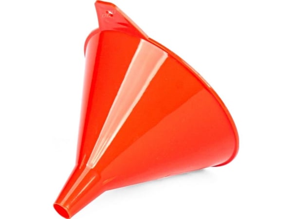 AMiO universell plasttrakt liten for flytende drivstoff/vann 14 cm amio-04041