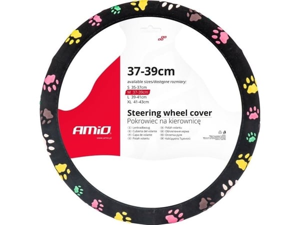 AMiO Cover bilrattdeksel m 37-39cm swc-45-m amio-02986 AMiO Cover bilrattdeksel m 37-39cm swc-45-m amio-02986