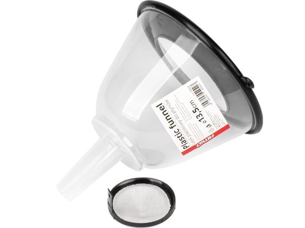 AMiO universell plasttratt med lock för vätskor/vatten 13,5 cm amio-04042