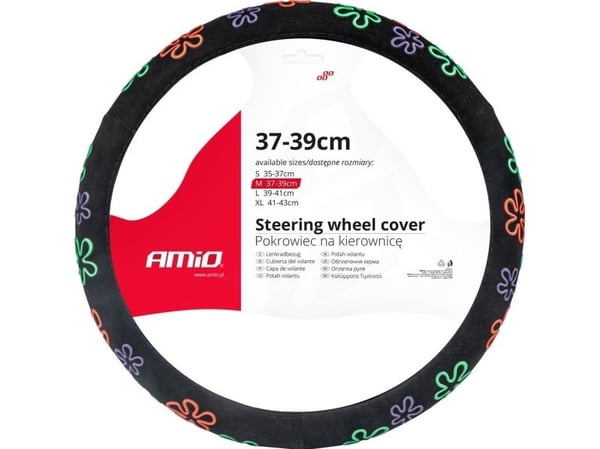 AMiO ratttrekk/overlay til bil M 37-39cm SWC-46-M AMiO ratttrekk/overlay til bil M 37-39cm SWC-46-M