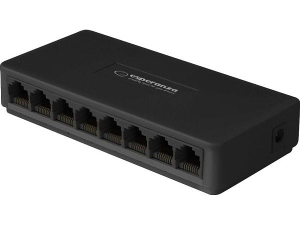 ESPERANZA 8-portars Ethernet-switch 10/100/1000 NOVA