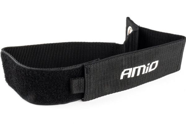 AMiO borrelåsrem med feste til garasje, borrelåsbånd amio-03284